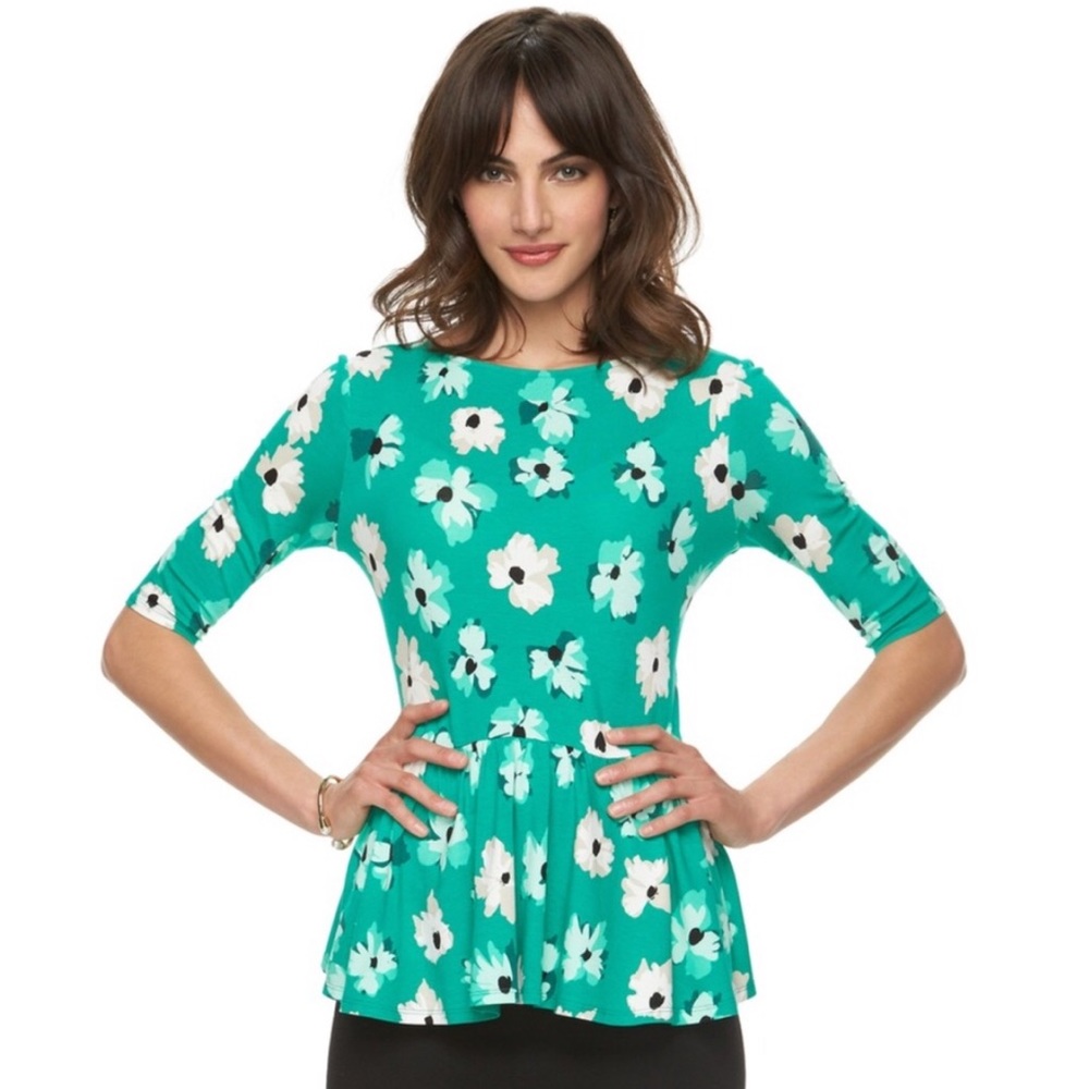 Elle Floral Print Top